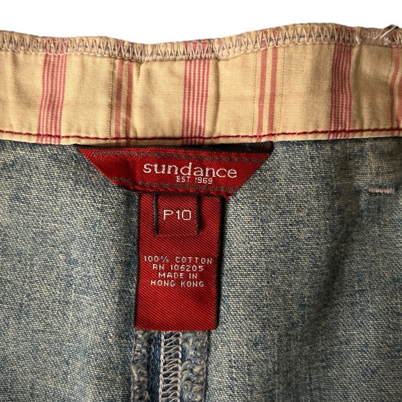 Sundance Denim A-Line Maxi Skirt Size P10 - Picture 6 of 6